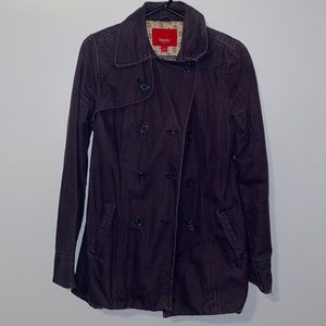 Mossino dark blue pea coat